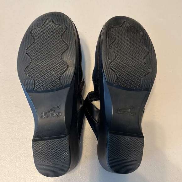 Dansko Black with cute cutout - Sz 40 US 9.5 - Picture 8 of 8